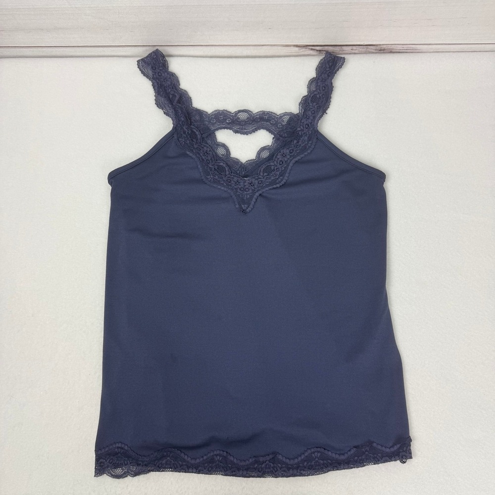 Daytrip Navy Lace-Trim Camisole